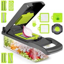 Vegetable Cutter Portable Chopper Slicers Onion Grater Practical Gadgets And Accessories For Kitchen Convenience Practical 2024 - buy cheap