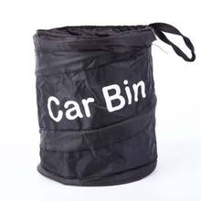 Foldable Black Wastebasket Trash Can Litter Container Car Bin Bag Auto Garbage Waste Bins Household Cleaning Tools Accessories 2024 - buy cheap