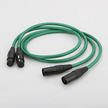1 pair Hi-End audio 4N Copper XLR Interconnect Audio Cable Balanced HIFI XLR Cable 2024 - buy cheap
