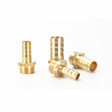 Tubo de latón de 4mm 6mm 8mm 10mm 12mm 19mm lengüeta de manguera de cola 1/8 "1/4" 1/2 "3/8" BSP conector macho conjunto cobre adaptador de acoplador 2024 - compra barato