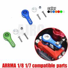 ARRMA 1/8 1/7 RC car KRATON SENTON TYPHON TALION OUTCAST Aluminum alloy spring unloading force buffer 25T servo arm AR340061 2024 - buy cheap