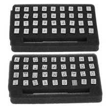 36pcs 13mm Leather Stamp Punch Set Alphabet 26 Letters & 10 Numbers Punch Stamp Die DIY Leathercraft Tool 2024 - buy cheap