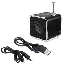 Portable Td-V26 Digital Fm Radio Speaker Mini Fm Radio Receiver With Lcd Stereo Speaker Support Micro Tf Card 2024 - buy cheap