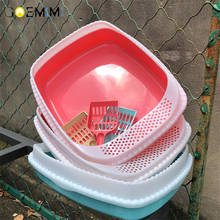 Pet dog Cat Toilet Training Bedpan self cleaning Litter Box Anti Splash Puppy Home Plastic Sandbox Pets Supplies 2024 - buy cheap