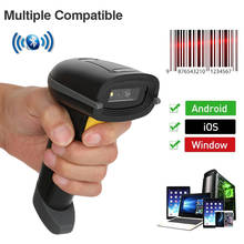 Portable Mini Bluetooth-compatible Wireless Bar Code Scanner 1D Barcode Reader Mobile Scanner Android iOS iPad Phone Computer 2024 - buy cheap