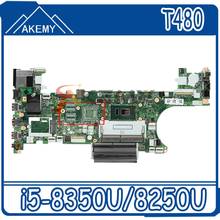 ET480 NM-B501 for Lenovo Thinkpad T480 laptop motherboard with CPU i5 8350U 8250U tested 100% work FRU 01YR344 01YR336 01YR337 2024 - buy cheap