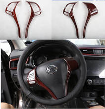 For Nissan qashqai j11 Teana X-Trail t32 2014 -2017 carbon fiber steering wheel switch button cap sticker accessories trim 2024 - buy cheap