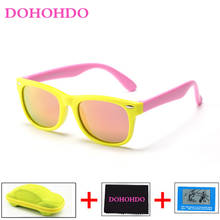 DOHOHDO Polarized Kids Sunglasses Boys Girls Baby Infant 2020 New Fashion Sun Glasses UV400 Eyewear Child Shades Gafas 2024 - buy cheap