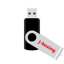 J-boxing 128GB USB 2.0 Flash High Capacity USB Drives Metal Rotating Memory Drive Storage for Computer Speaker GPS/MP3/MP4 Black 2024 - buy cheap