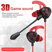 Fone de ouvido gamer com fio, 3.5mm, com microfone, para ps4, controle de volume, 3.5mm, estéreo 2024 - compre barato