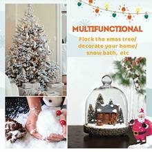 10Pcs Artificial Instant Snow Super Absorbent Christmas Snow Ball Wedding Decors Best Wishes Kids Christmas Gift Handmade Crafts 2024 - buy cheap