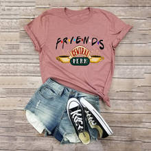 Pink Casual T-shirt for Women Friends Tee Shirts New Fashion 2020 Plus Size 5XL Tshirts Short Sleeve Summer Tees Tops Clothing 2024 - buy cheap