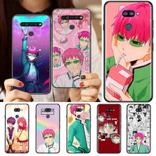 Black Soft The Disastrous Life Of Saiki K For LG K92 K62 K52 K42 K31 K22 K71 K61 K51S K41S K30 K20 G8 G8S G8X Phone Case 2024 - buy cheap