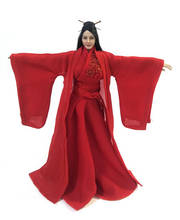 Modelos de vestido rojo antiguo a escala 1/6 para figuras de 12 "DIY 2024 - compra barato