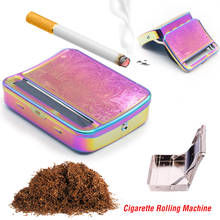Máquina automática para liar cigarrillos, rodillo Manual de Metal para tabaco, rodillo de mano duradero para cigarrillos, herramienta para fumar para hombre g 2024 - compra barato