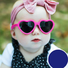 Солнцезащитные очки в стиле ретро с сердцем для мальчиков и девочек, Модные Винтажные маленькие солнечные очки, 2020 2024 - купить недорого