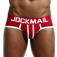 JOCKMAIL Brand Men Underwear briefs Cotton Sexy U convex calzoncillos hombre slips cueca Gay underwear mens bikini panties 2024 - buy cheap