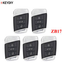 KEYDIY-llave inteligente Universal ZB17 para KD-X2, reemplazo remoto de llave de coche, compatible con más de 2000 modelos, 5 piezas 2024 - compra barato