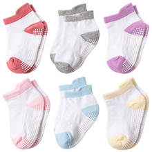 3 пары/Лот, утепленные хлопковые носки для новорожденных, для мальчиков 0-2, годы детская одежда 2024 - купить недорого