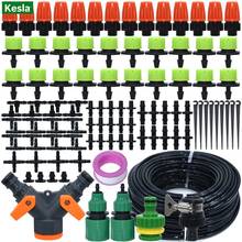 KESLA-Kits de riego por microgoteo para jardín, sistema de riego por nebulización, atomizador ajustable automático, herramienta de invernadero, 5-30M 2024 - compra barato