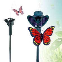 Dancing Butterfly Pretty Lawn Garden Decoration Flying Plastic Solar Powered Simulation Animal Decoration Cute 2024 - buy cheap