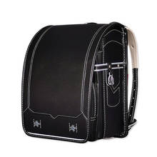 Luxury schoolbags Japanese Waterproof Primary school backpacks High-quality PU leather Mochila Feminina children book bag 2022 2024 - buy cheap