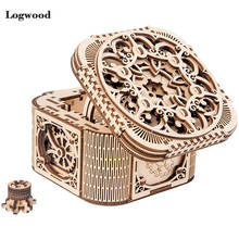 3D Toys DIY Model Game Teens Wooden Puzzle Children Decorative Mechanical Transmission Storage Jewelry Box Assembled 2024 - buy cheap