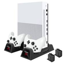 Base de soporte de Control para Xbox One S X, accesorios de consola de juegos, soporte de controlador de Gamepad, ventilador de refrigeración, cargador 2024 - compra barato