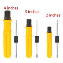 2 Sides Phillips and Slotted Double Head Screwdrivers Portable Household Outdoor Hand Screws Driver Remover Repair Tools 2024 - buy cheap