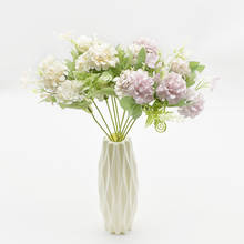 Buquê de flores artificiais de lilás, 9 dentes, 5 garfos, hortência, decoração para casa, acessórios diy, foto, adereços, suprimentos de feriado de casamento 2024 - compre barato