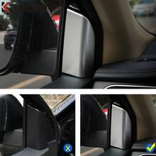 For Toyota Highlander 2015 2016 2017 2018 2019 Matte Front Window Side Triangle Corner Cover Trim A Pillar Car Accessories 2024 - buy cheap