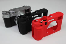 Soft Rubber Camera Bag Silicone Case For Fujifilm Fuji X100V x100v Protective Body Cover 2024 - compre barato