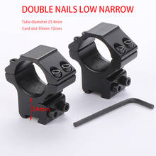 2PCS 30mm / 25.4mm Scope Mount Riflescope Rings Mount 11mm Dovetail Scope rail / 20mm Picatinny For Rifle Scope Mount Hunting 2024 - buy cheap
