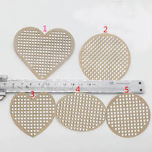 10Pcs DIY Handicraft Decor Wooden Scrapbooking Craft Heart Circle Shapes Cross Stitch Hole Carving for Embellishments Handmade 2024 - buy cheap