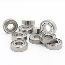 S697ZZ Bearing 7*17*5 mm ( 10PCS ) ABEC-1 440C Roller Stainless Steel S697Z S697 Z ZZ Ball Bearings 2024 - buy cheap