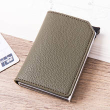 New Style Credit Card Holder Fashion Card ID Holder Men And Women Anti RFID Protection Card Holder Multi-function Card Wallet 2024 - buy cheap