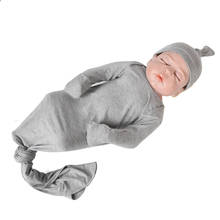 Mono con reposapiés para bebé recién nacido de 0 a 3M, tocado de manga larga, algodón sólido con volantes, ropa cómoda para bebé 2024 - compra barato