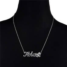 Colgante de letras para hotwwife, collar con palabra en inglés, Regalo para mamá/novia, joyería para fiesta, Europa/EE. UU. 2024 - compra barato