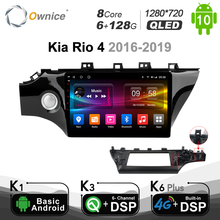 Rádio para carro ownice, android 2016, navegação gps, 4g lte, 6g + 2019g, dsp, spdif, bt 10.0, octa-core, 4 gb, 128-5.0 2024 - compre barato