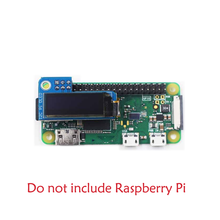 Raspberry Pi Zero W 0,91 дюймов OLED 128x32 синий для RPI Raspberry Pi1/B +/PI2/PI3 2024 - купить недорого