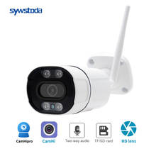 5.0MP 1080P Wireless IP Camera Two-way Audio Outdoor Waterproof Color Night P2P ONVIF Security CCTV Wifi Camera 2MP Metal 2024 - buy cheap