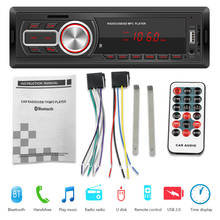 Reproductor Multimedia de Audio para coche 5209E, unidad principal ESTÉREO FM para coche, compatible con Bluetooth, AUX-in, tarjeta TF, USB 2024 - compra barato