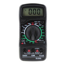 LCD Digital Multimeter Voltmeter Ammeter AC DC OHM Volt Tester Test Current  Resistance Tester With Temperature мультиметр 2024 - buy cheap