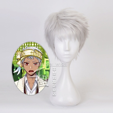 Twisted Wonderland Cosplay Kalim Al-asim Wig Men Short Silverheat Resistant Synthetic Hair Anime Role Play Wigs 2024 - buy cheap