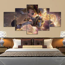 LOL No Frame-póster de videojuego League of Legends, aspecto del crepúsculo, Zoe, impresión en HD, lienzo, pintura, cuadro de pared para decoración de sala de juegos 2024 - compra barato