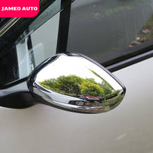 Jameo Auto-cubierta de protección para espejo Retrovisor lateral de coche, embellecedor apto para Peugeot 408, cromada pegatina 2014-2019, accesorios, 2 unids/set/juego 2024 - compra barato