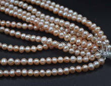 wholesale 10 strands 6-7mm pink freshwater pearl jewelry 2024 - buy cheap