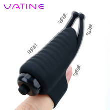 VATINE G-Spot Finger Sleeve Vibrator Bee Tentacles Clitoris Stimulation Finger Massage Sex Toys For Woman Female Masturbator 2024 - buy cheap