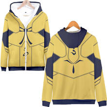 Sudadera con capucha de Anime Fate Grand Order para hombre y mujer, chaqueta con cremallera para Cosplay, ropa para exteriores 2024 - compra barato