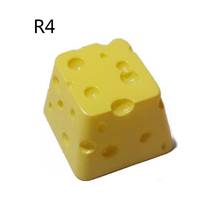 Keycap personalizado da resina do perfil do oem r4 do bolo do queijo para o teclado mecânico do interruptor da cereja mx gateron 2024 - compre barato